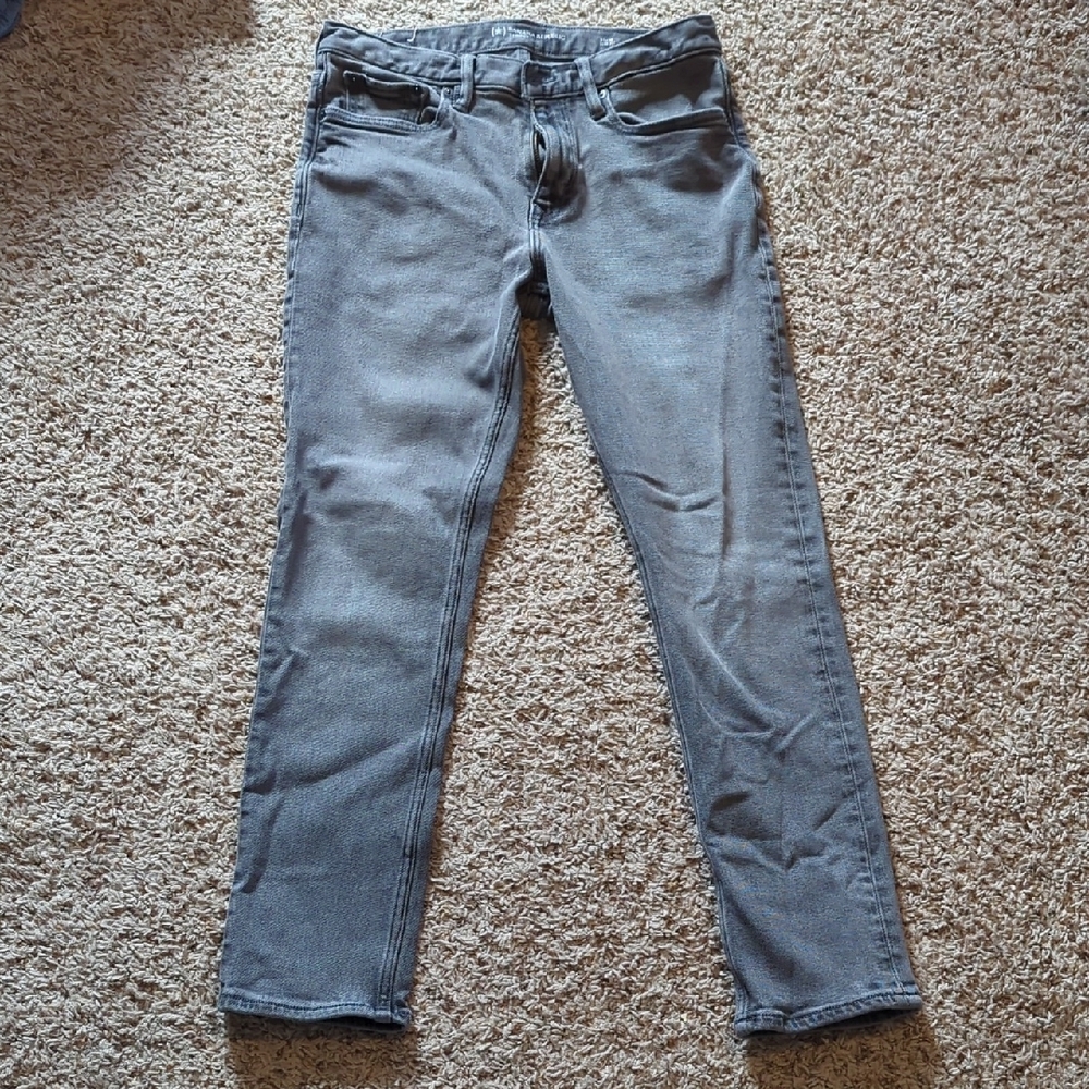 Stylish Gray Denim Jeans